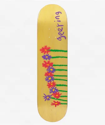 Girl Geering Flowers 8.0" Skateboard Deck