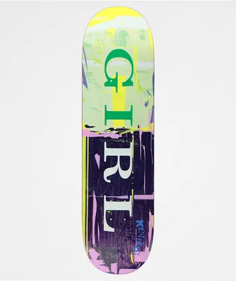 Girl Kennedy Letterpress 8.5" Skateboard Deck