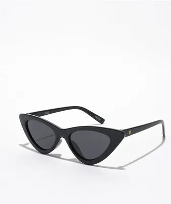 Glassy Billie Black Polarized Sunglasses