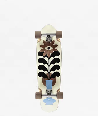 Globe Big Blazer Sun Blume 32" Cruiser Skateboard Complete