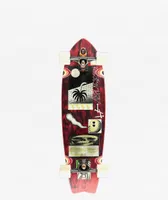 Globe Chromantic Last In 33" Cruiser Skateboard Complete