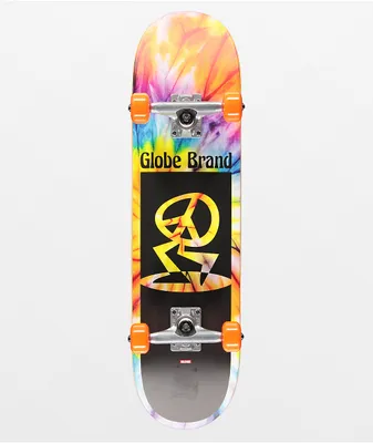 Globe Peace Man 7.6" Skateboard Complete