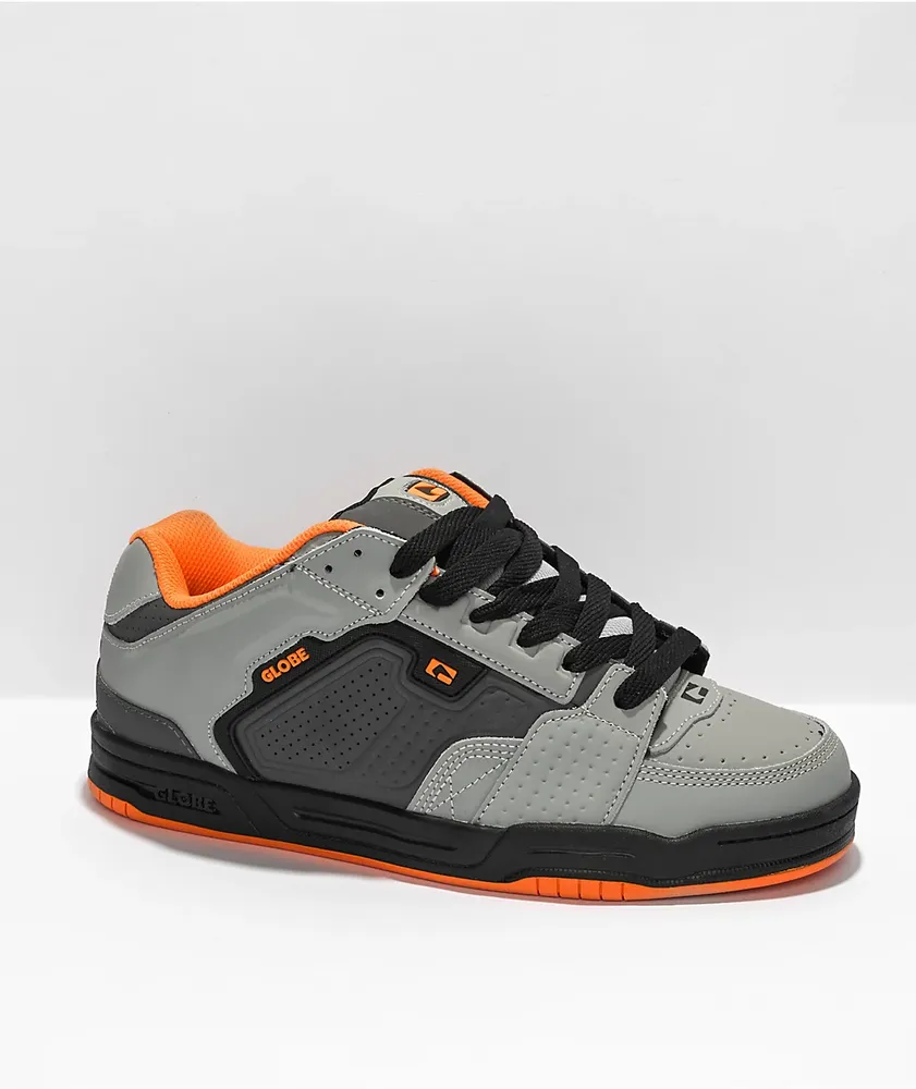 Globe Scribe Black, Grey, & Orange Skate Shoes
