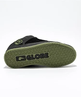 Globe Tilt Black & Olive Skate Shoes