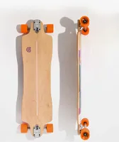 Gold Coast Half Stomped 36" Drop Through Longboard Complete