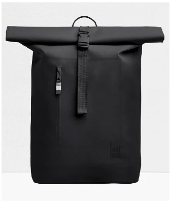 Got Bag Rolltop Lite Monochrome Black Backpack