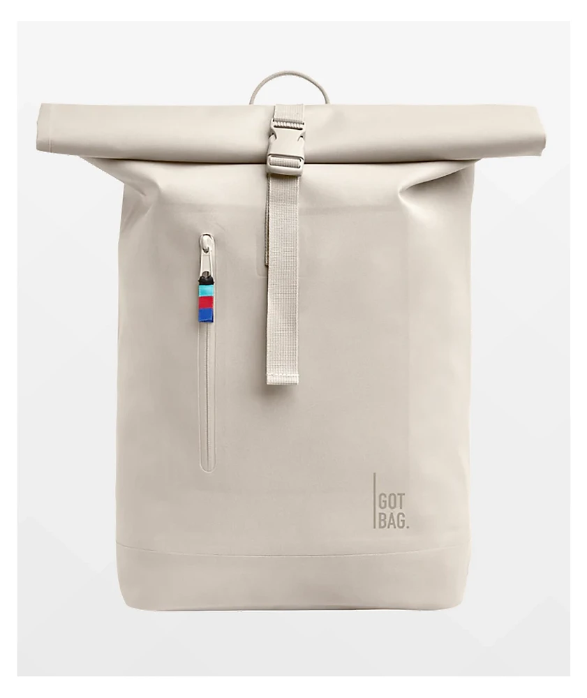 Got Bag Rolltop Lite Soft Shell Beige Backpack