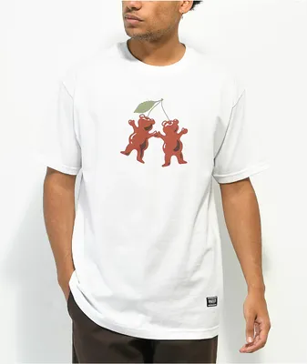 Grizzly Cherry On Top White T-Shirt