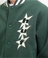 HUF All Star Green Varsity Jacket