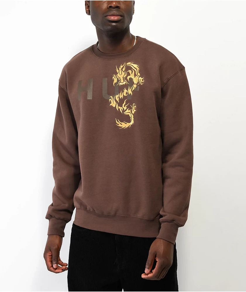 HUF Dragon Coffee Crewneck Sweatshirt