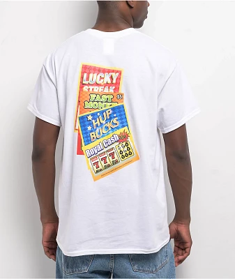 HUF Lucky White T-Shirt