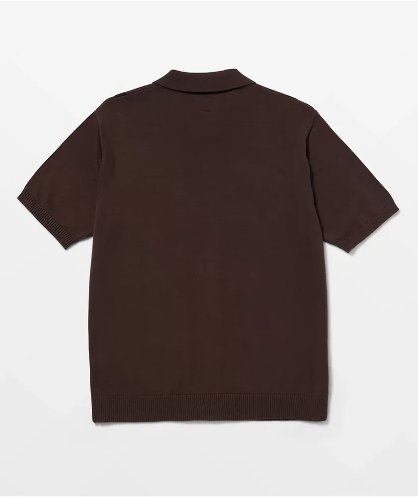 HUF x Freddie Gibbs Coffee Zip Sweater