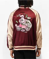 HUF x Freddie Gibbs Red & Black Reversible Souvenir Jacket