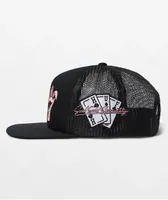 HUF x Freddie Gibbs Triple 7 Black Trucker Hat