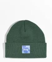 HUF x Girl OG Logo Green Beanie