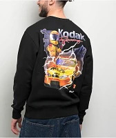 HUF x Kodak Ride The Lightning Black Crewneck Sweatshirt