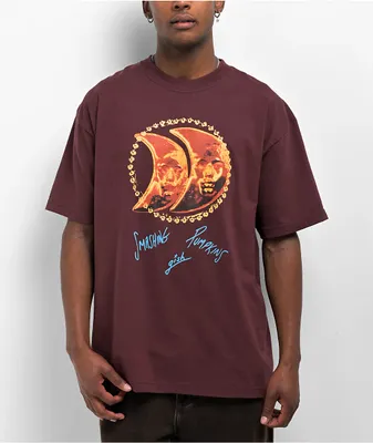 HUF x Smashing Pumpkins Gish Reissue Eggplant T-Shirt