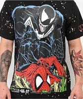 HUF x Spider-Man Venom Is Back Black T-Shirt