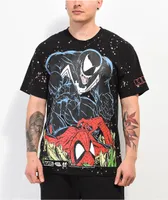 HUF x Spider-Man Venom Is Back Black T-Shirt