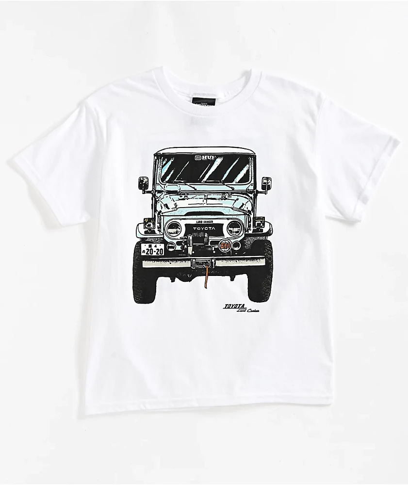 HUF x Toyota Land Cruiser Kids Sixties White T-Shirt