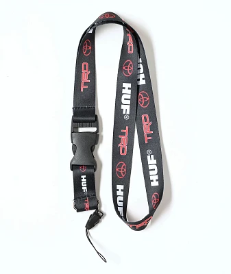 HUF x Toyota TRD Black Lanyard