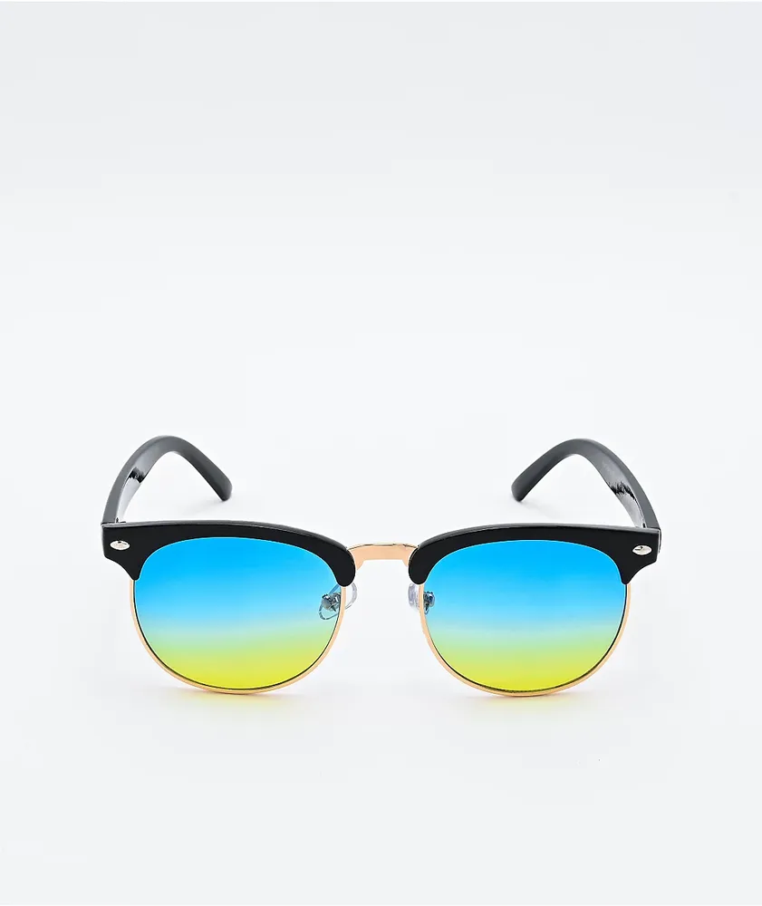 Happy Hour G2 Black & Ocean Sunglasses