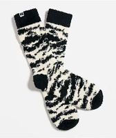 Happy Socks Fluffy Zebra Crew Socks