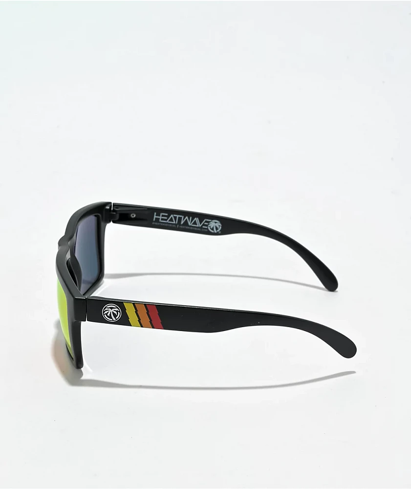 Heat Wave Vise Turbo Classic Matte Black & Sunblast Sunglasses