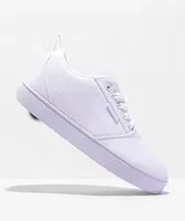 Heelys Pro 20 Canvas White Wheeled Skate Shoes