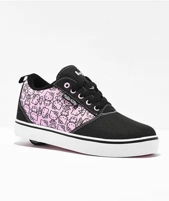 Heelys x Hello Kitty Kids Pro 20 Black & Pink Shoes