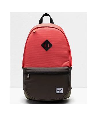 Herschel Supply Co. Heritage Pro Hot Coral & Ivy Backpack