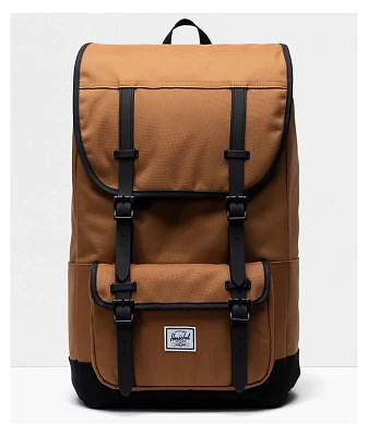 Herschel Supply Co. Little America Pro Rubber & Black Insulated Backpack