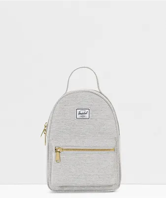 Herschel Supply Co. Nova Light Grey Hatch Mini Backpack