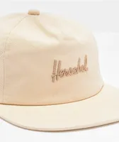 Herschel Supply Co. Scout Beige Snapback Hat