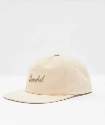 Herschel Supply Co. Scout Beige Snapback Hat