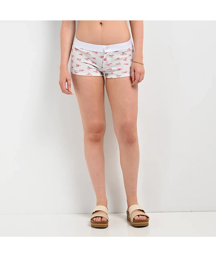 Hesperus Floral Print Thermal Boyshort Underwear