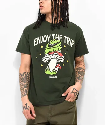 Honey TV Enjoy The Trip Forest T-Shirt