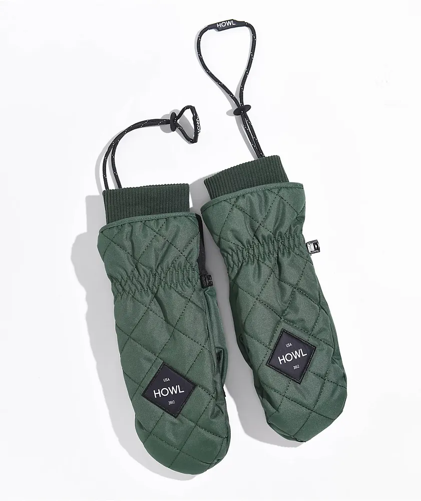 Howl Jed Green 10K Snowboard Mittens