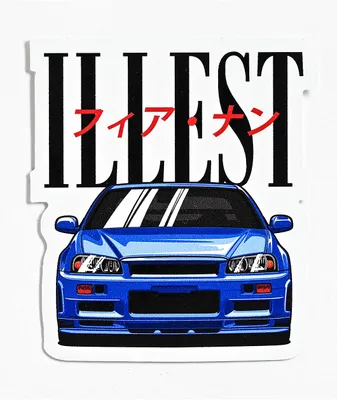 Illest Fear None Sticker