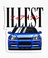 Illest Fear None Sticker