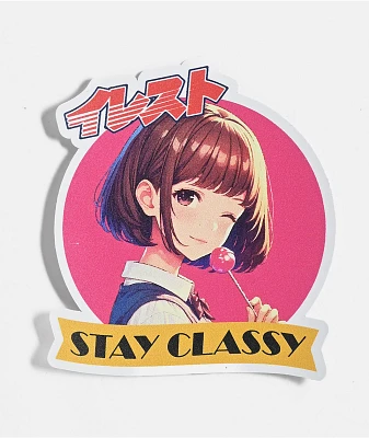 Illest Stay Classy Sticker