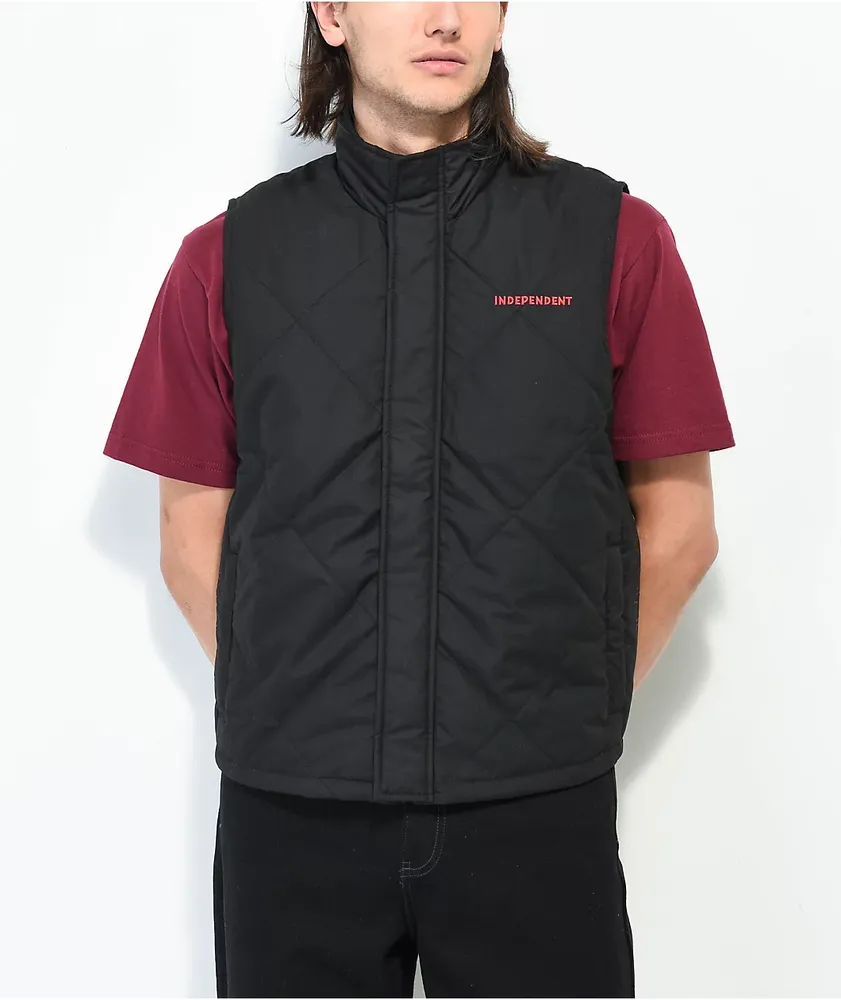 Independent Holloway Black Puffer Vest