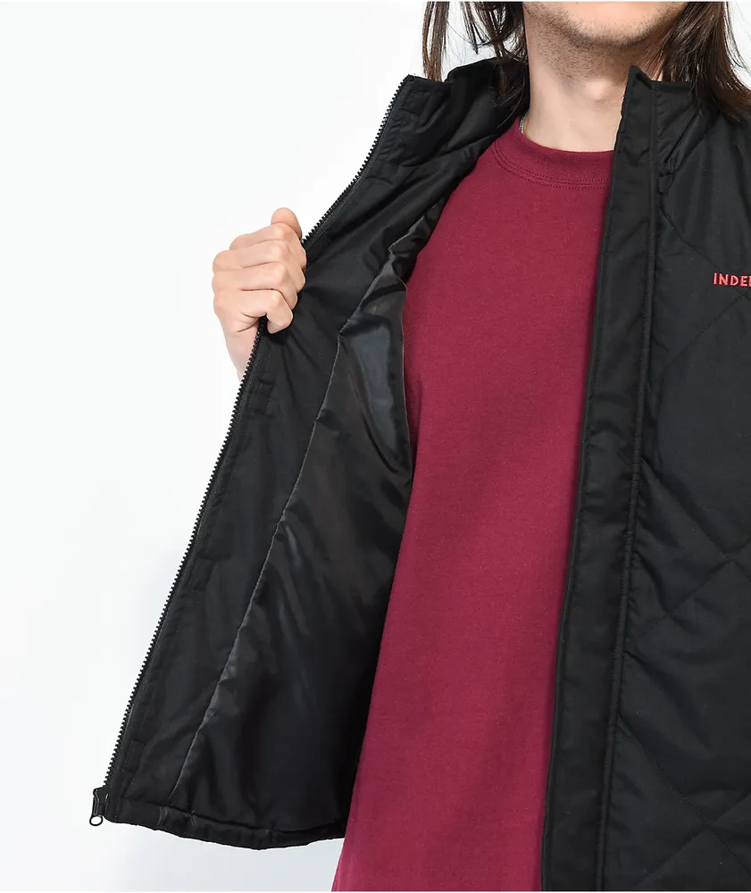 Independent Holloway Black Puffer Vest