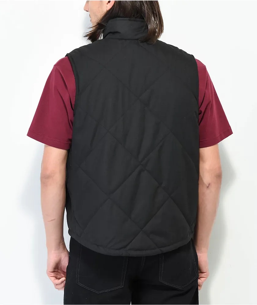 Independent Holloway Black Puffer Vest