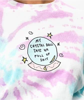 JV by Jac Vanek Crystal Ball Tie Dye Crewneck Sweatshirt