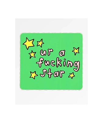 JV by Jac Vanek Ur A Star Sticker