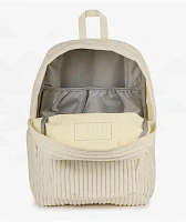 Jansport Superbreak Plus Surreal Corduroy Coconut Backpack