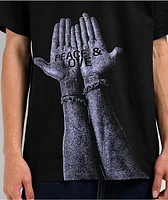 Just Have Fun Peace And Love Black T-Shirt