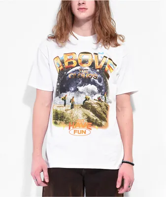 Just Have Fun Sky High White T-Shirt