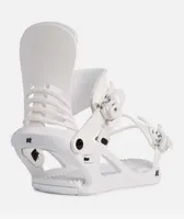 K2 Cassette White Snowboard Bindings